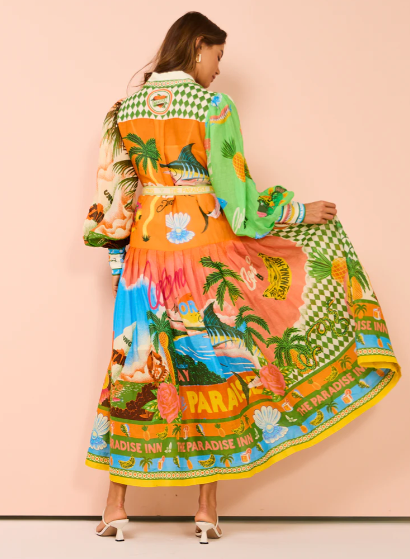 A Vintage Style Dress with Delicate Timeless Details