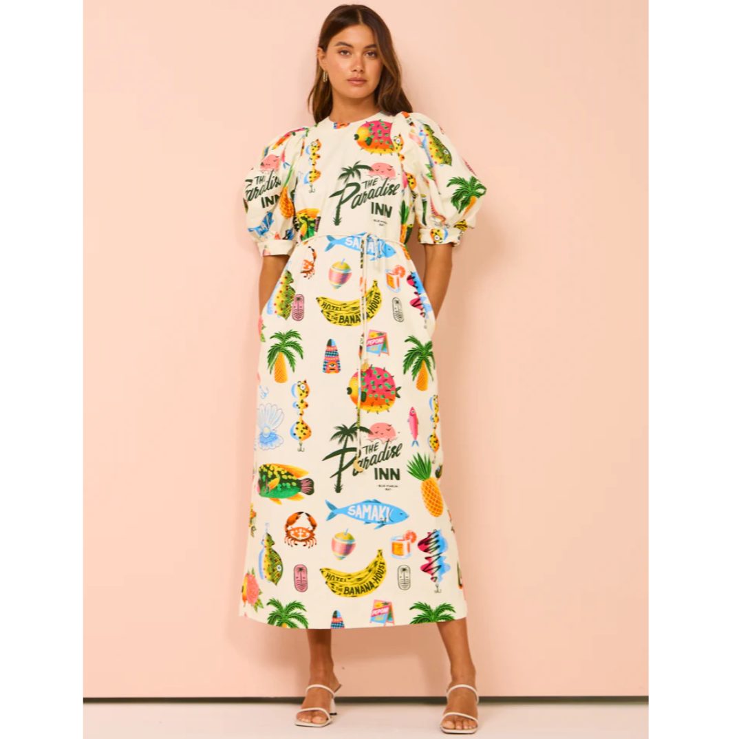 Classic Vintage Dress with a Flattering Fit