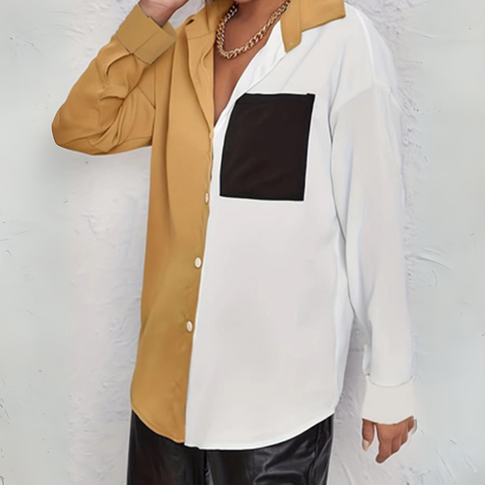 Well Tailored Blouse with a Graceful Silhouette