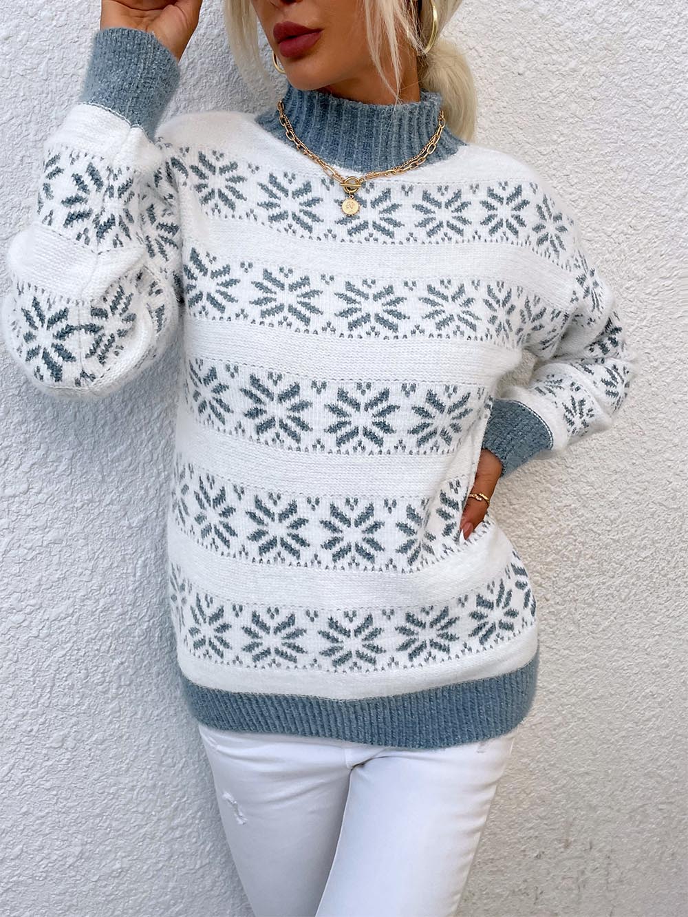 Gracefully Designed Sweater