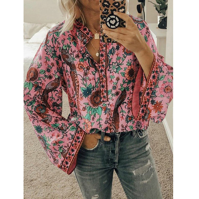 A Vintage Style Blouse with Delicate Timeless Details