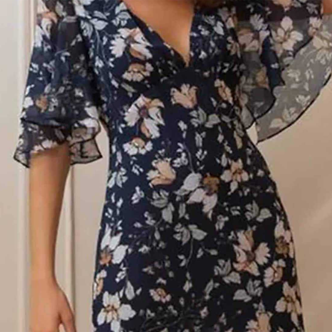 A Vintage Style Dress with Delicate Timeless Details