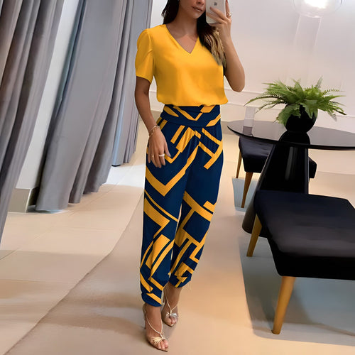 Yellow-Blue Print