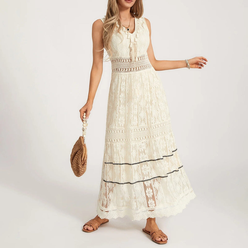 A Vintage Style Dress with Delicate Timeless Details