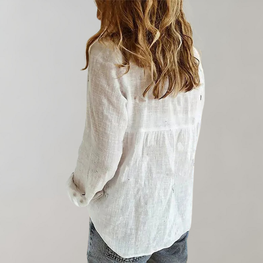 Vintage Inspired Blouse with a Contemporary Edge