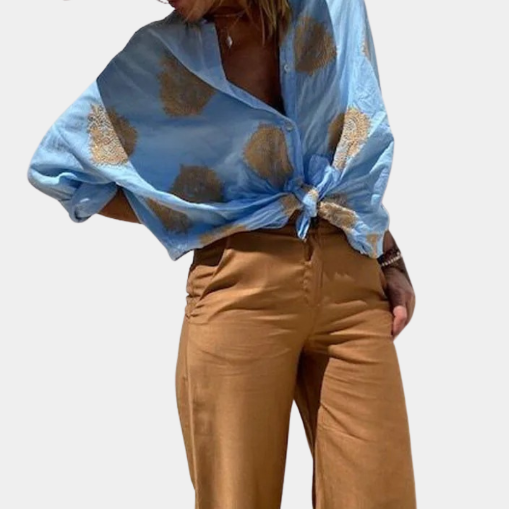 A Vintage Style Blouse with Delicate Timeless Details