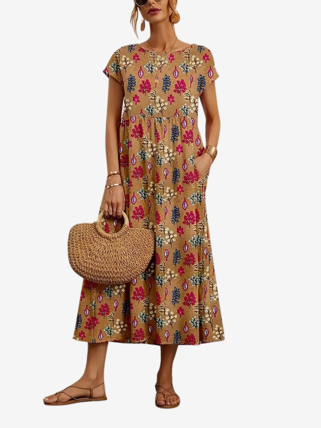 Elegantly Styled Dress for Everyday Wear