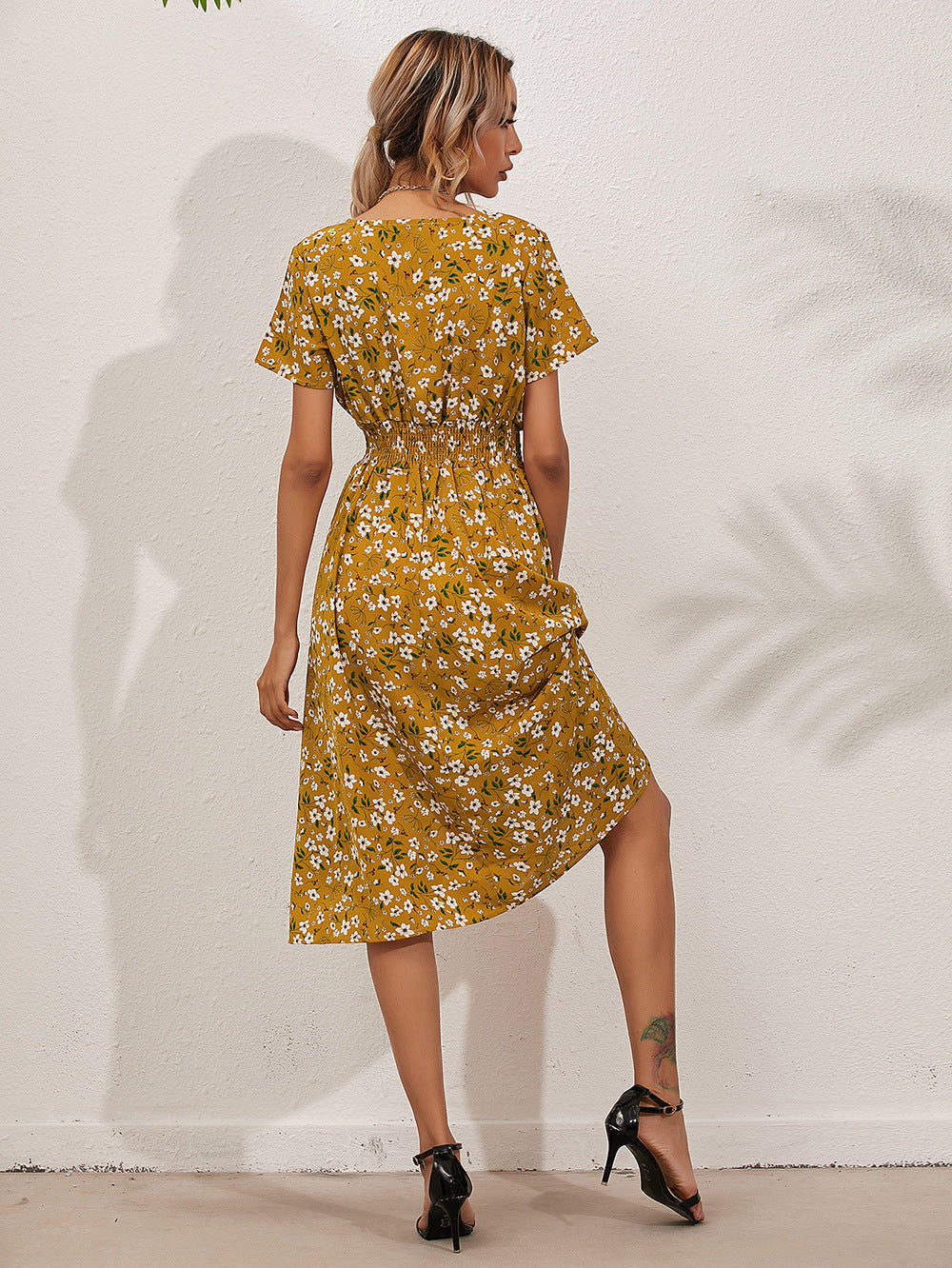 A Vintage Style Dress with Delicate Timeless Details
