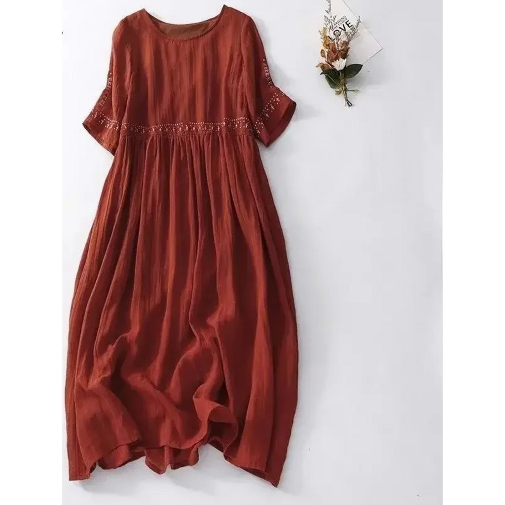 A Vintage Style Dress with Delicate Timeless Details