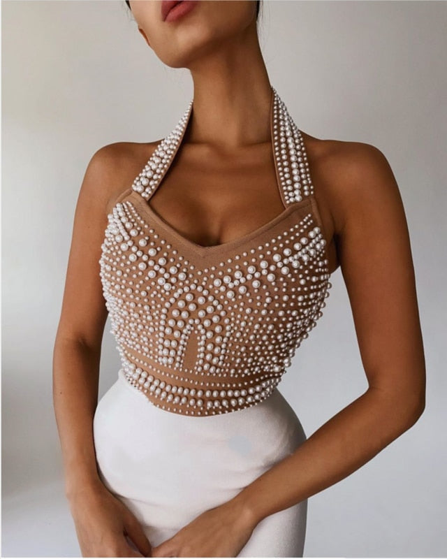 Vintage Handmade Pearl Necklace