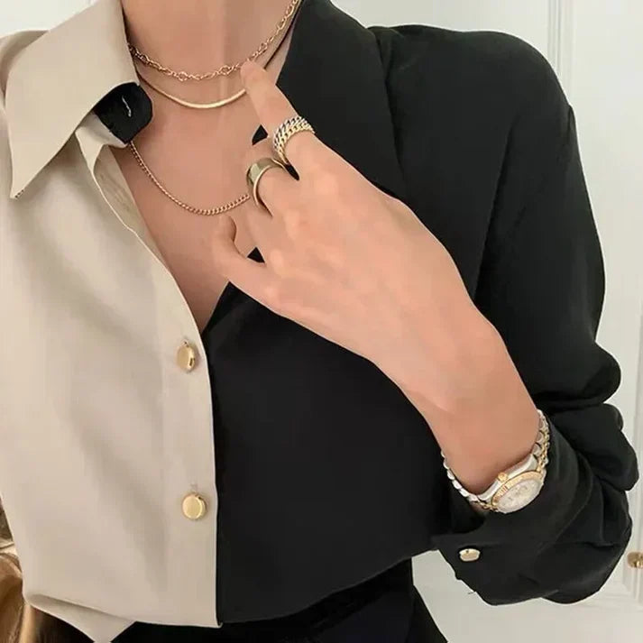 Beautifully Balanced Blouse with Timeless Character