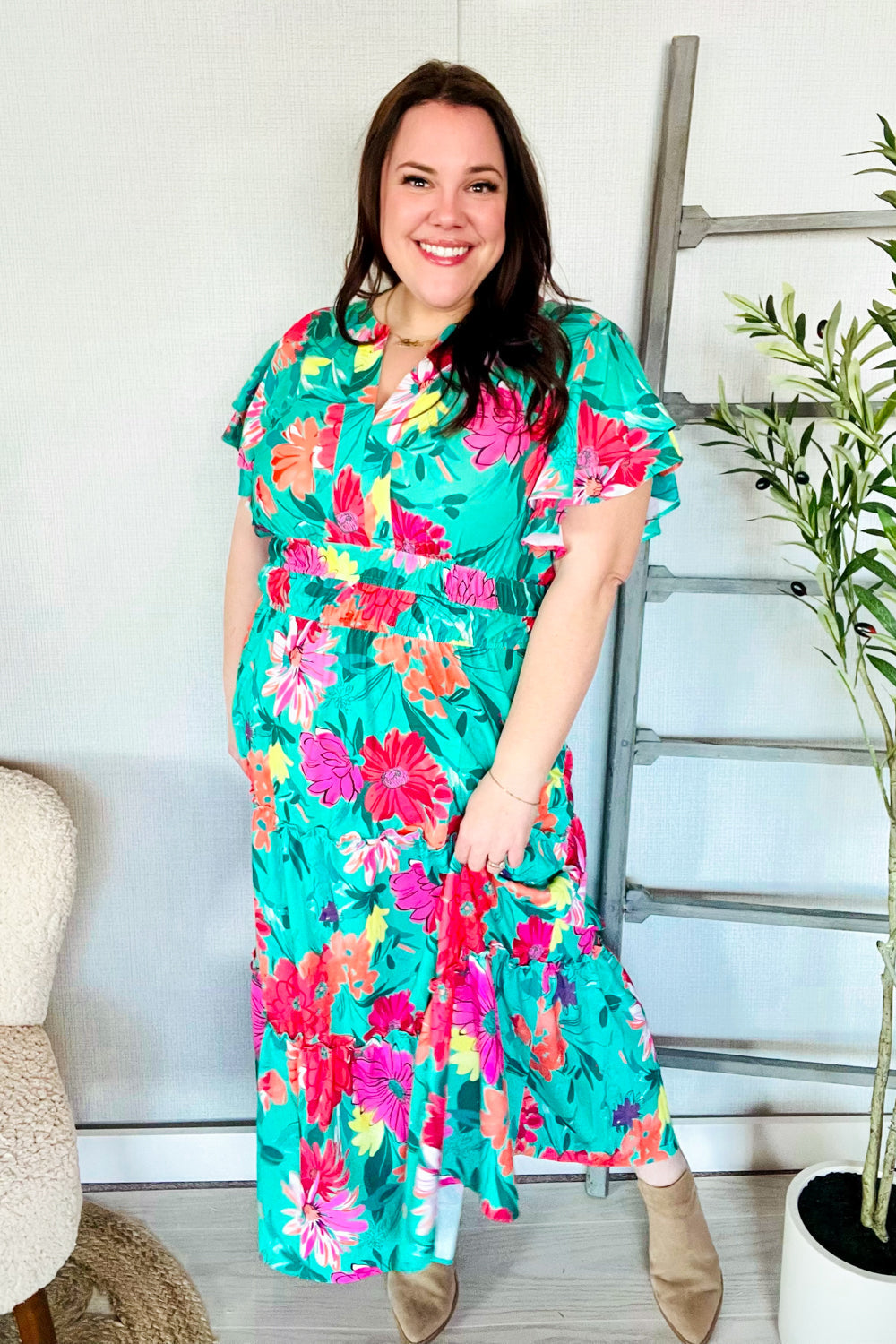 A Vintage Style Dress with Delicate Timeless Details
