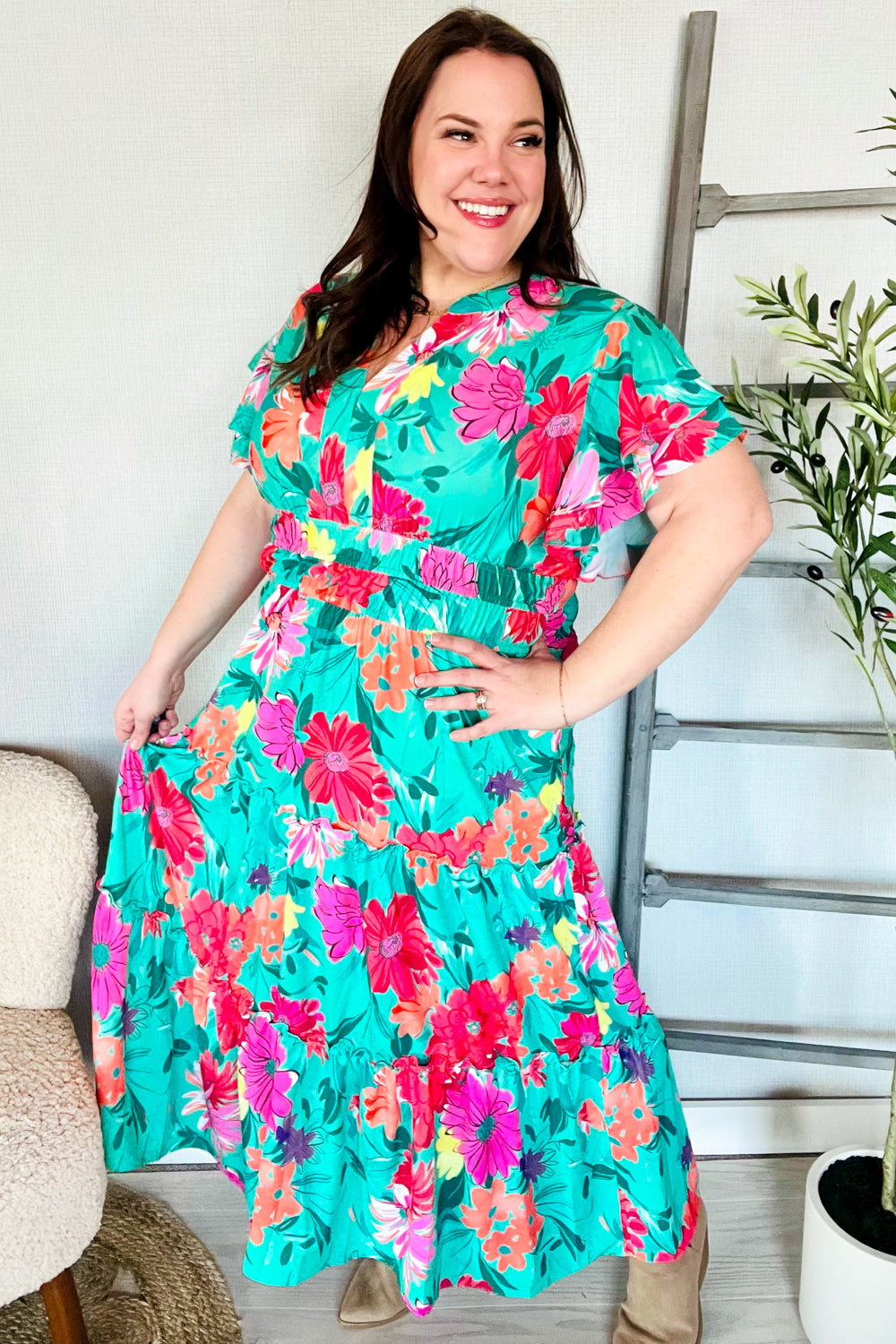 A Vintage Style Dress with Delicate Timeless Details