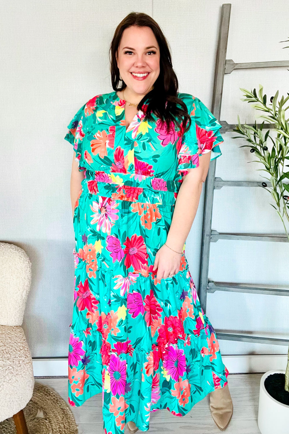 A Vintage Style Dress with Delicate Timeless Details