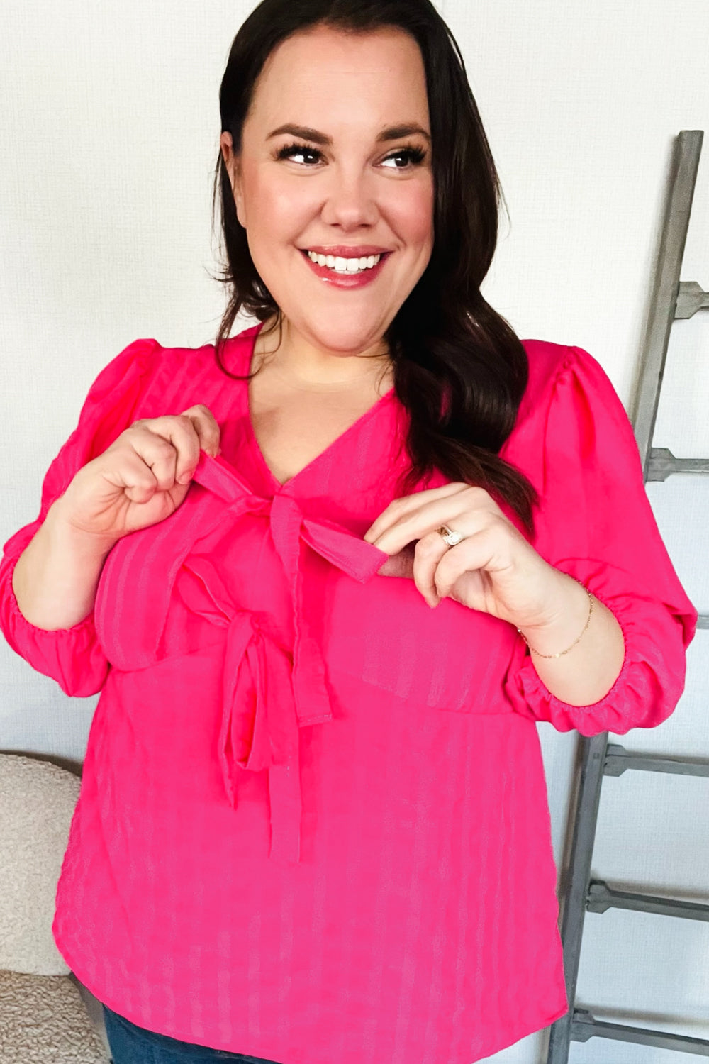 Well Tailored Blouse with a Graceful Silhouette