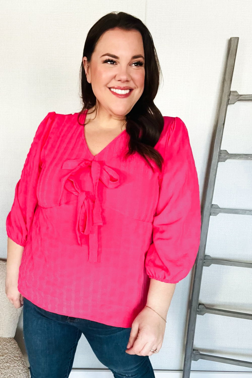 Well Tailored Blouse with a Graceful Silhouette
