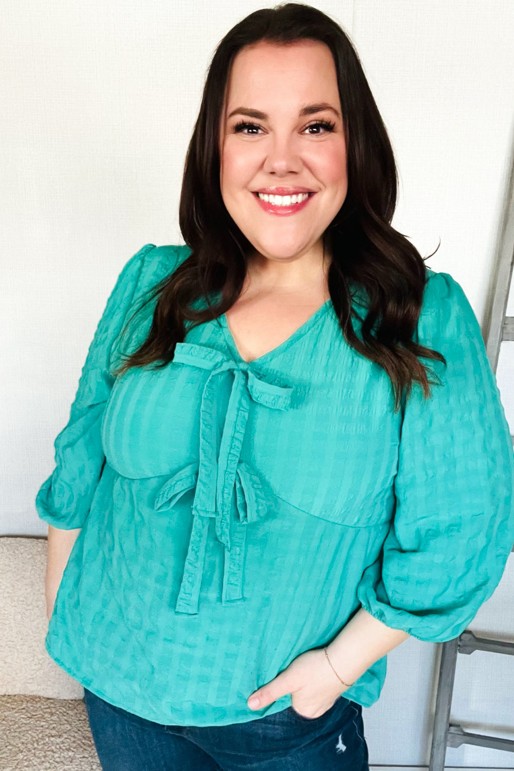 Well Tailored Blouse with a Graceful Silhouette