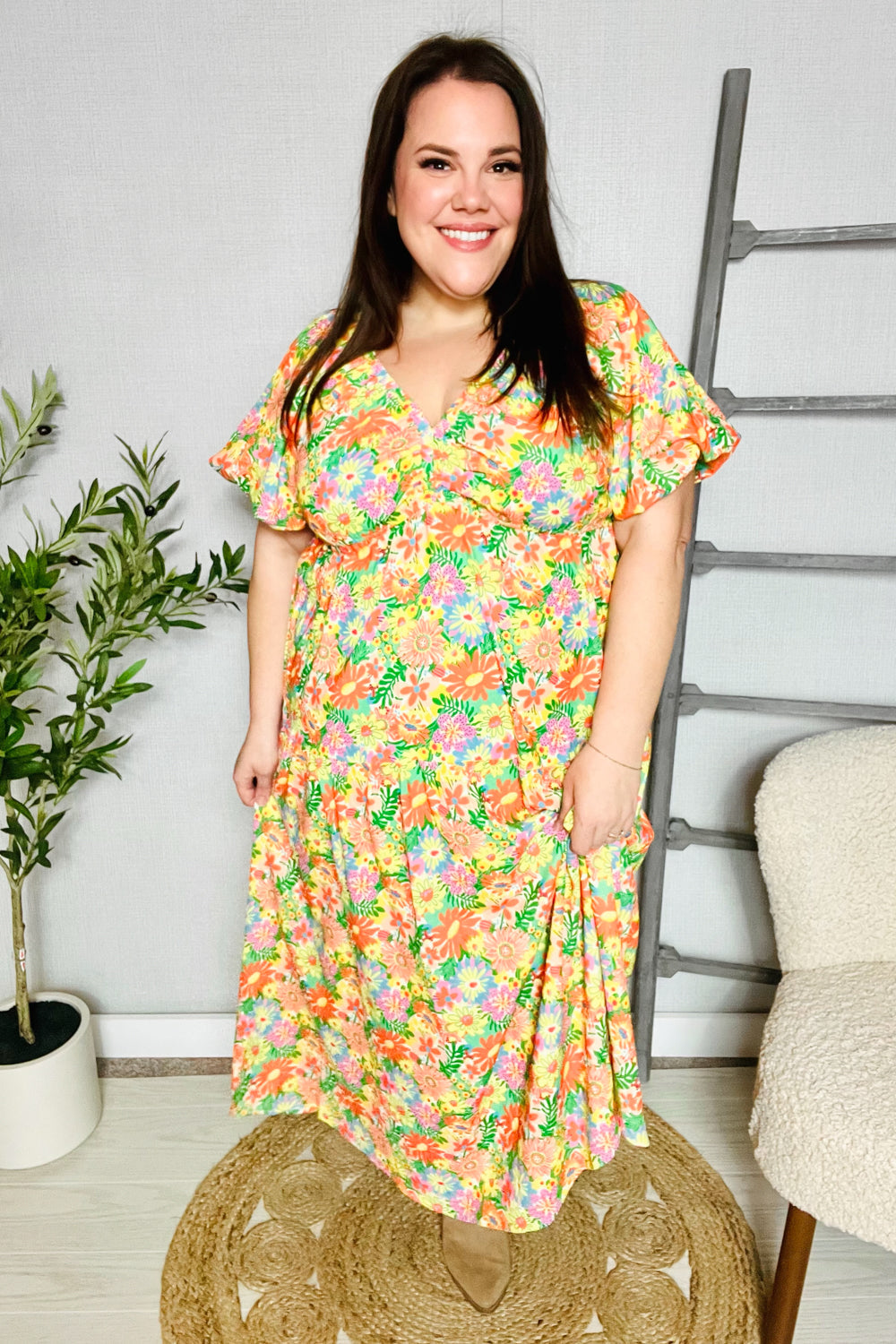 Classic Vintage Dress with a Flattering Fit