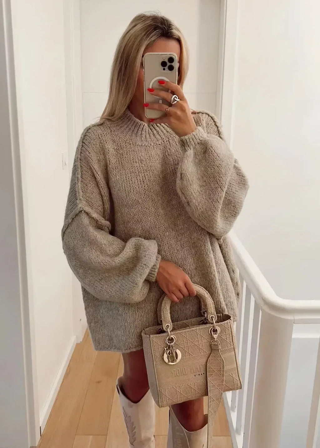 Gracefully Designed Sweater
