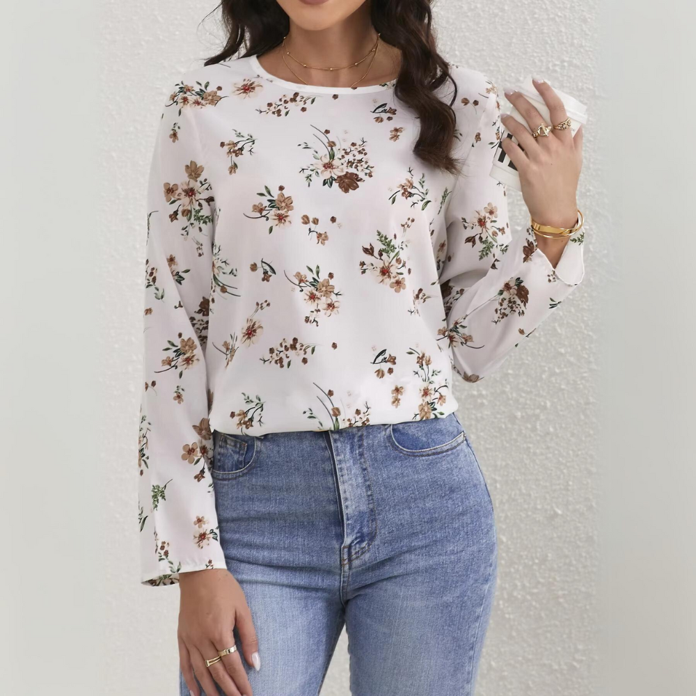 Vintage Inspired Blouse with a Contemporary Edge
