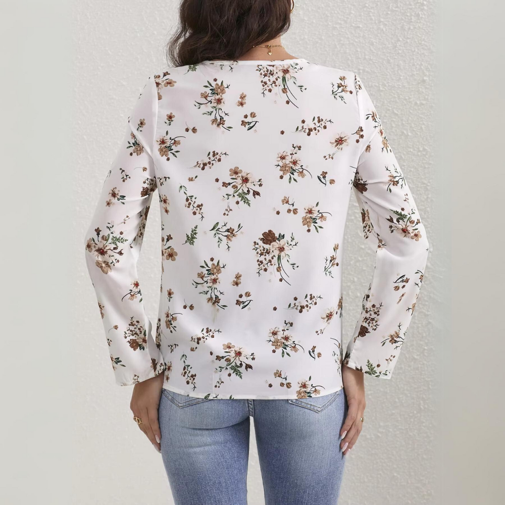 Vintage Inspired Blouse with a Contemporary Edge