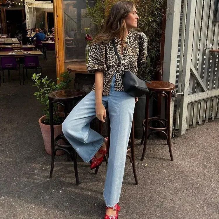 Vintage Inspired Blouse with a Contemporary Edge