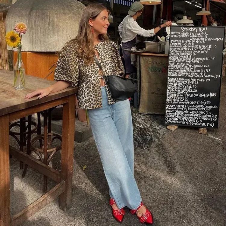 Vintage Inspired Blouse with a Contemporary Edge