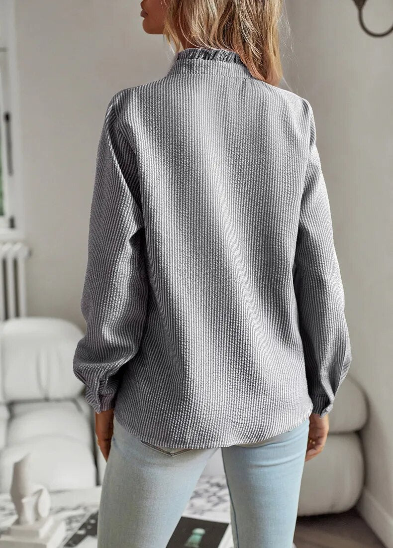 A Vintage Style Blouse with Delicate Timeless Details