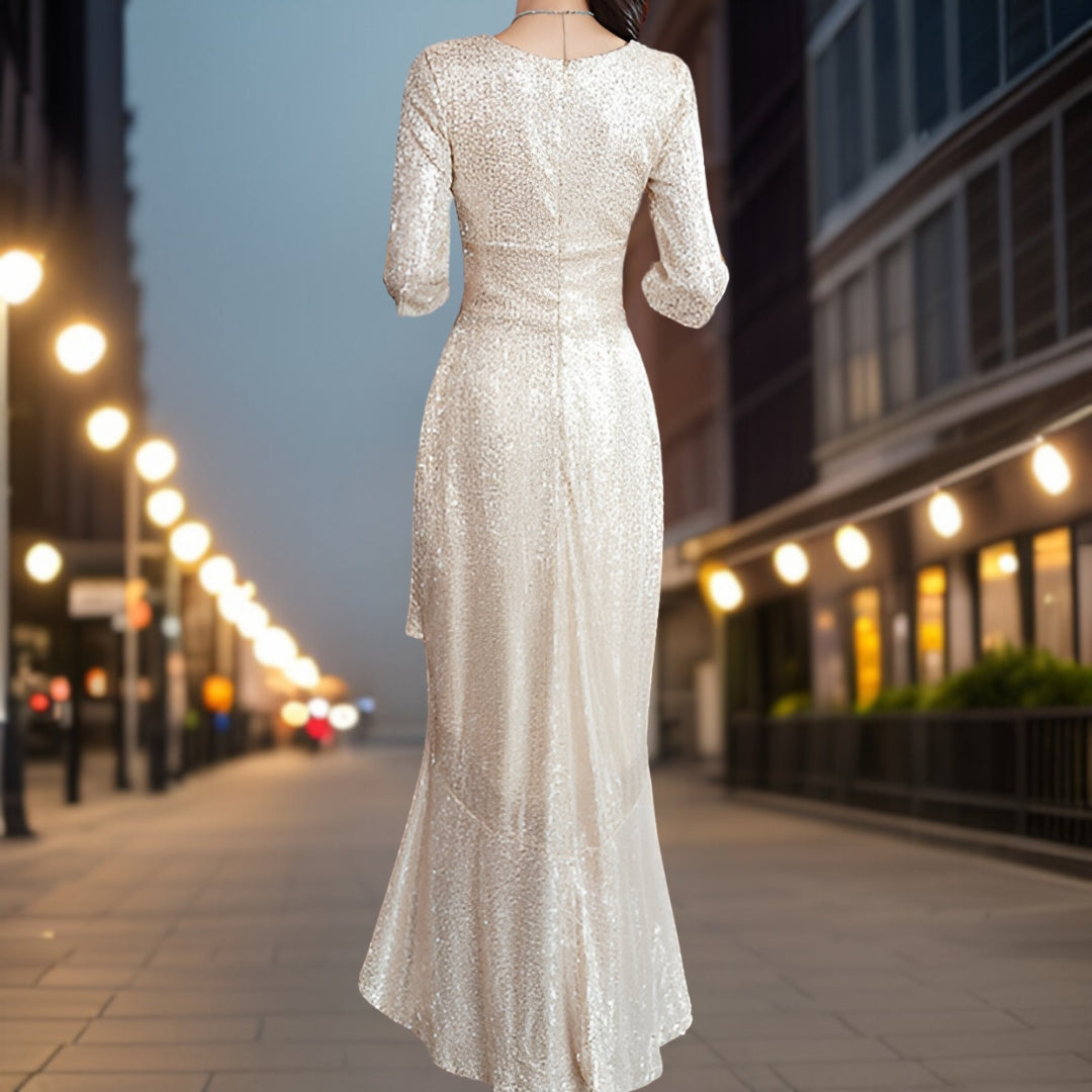 A Vintage Style Dress with Delicate Timeless Details