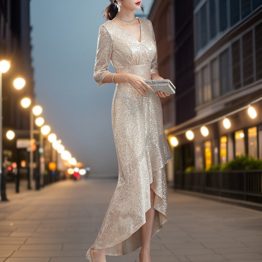 A Vintage Style Dress with Delicate Timeless Details