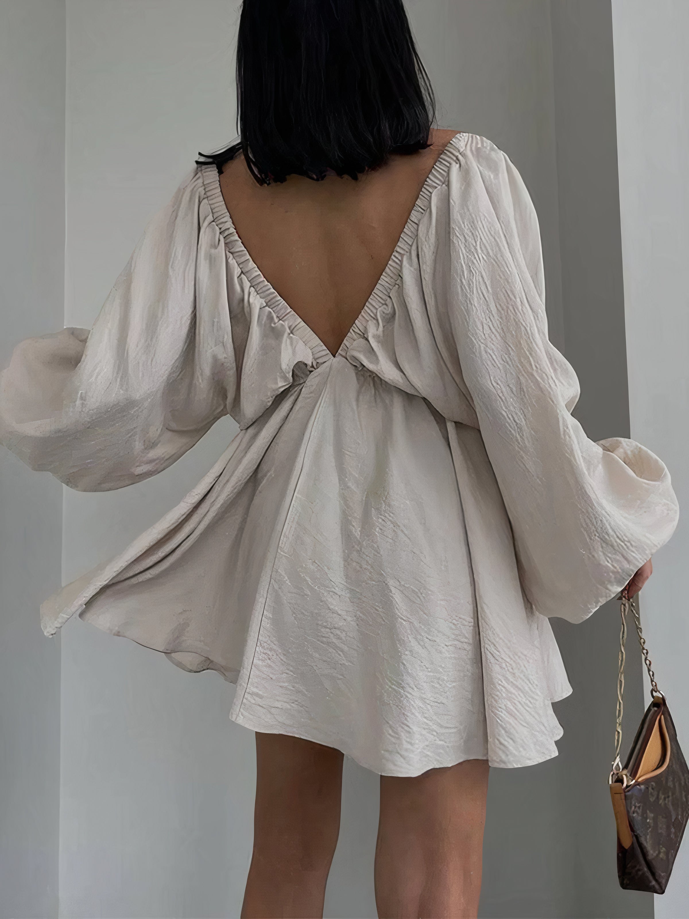 A Vintage Style Dress with Delicate Timeless Details