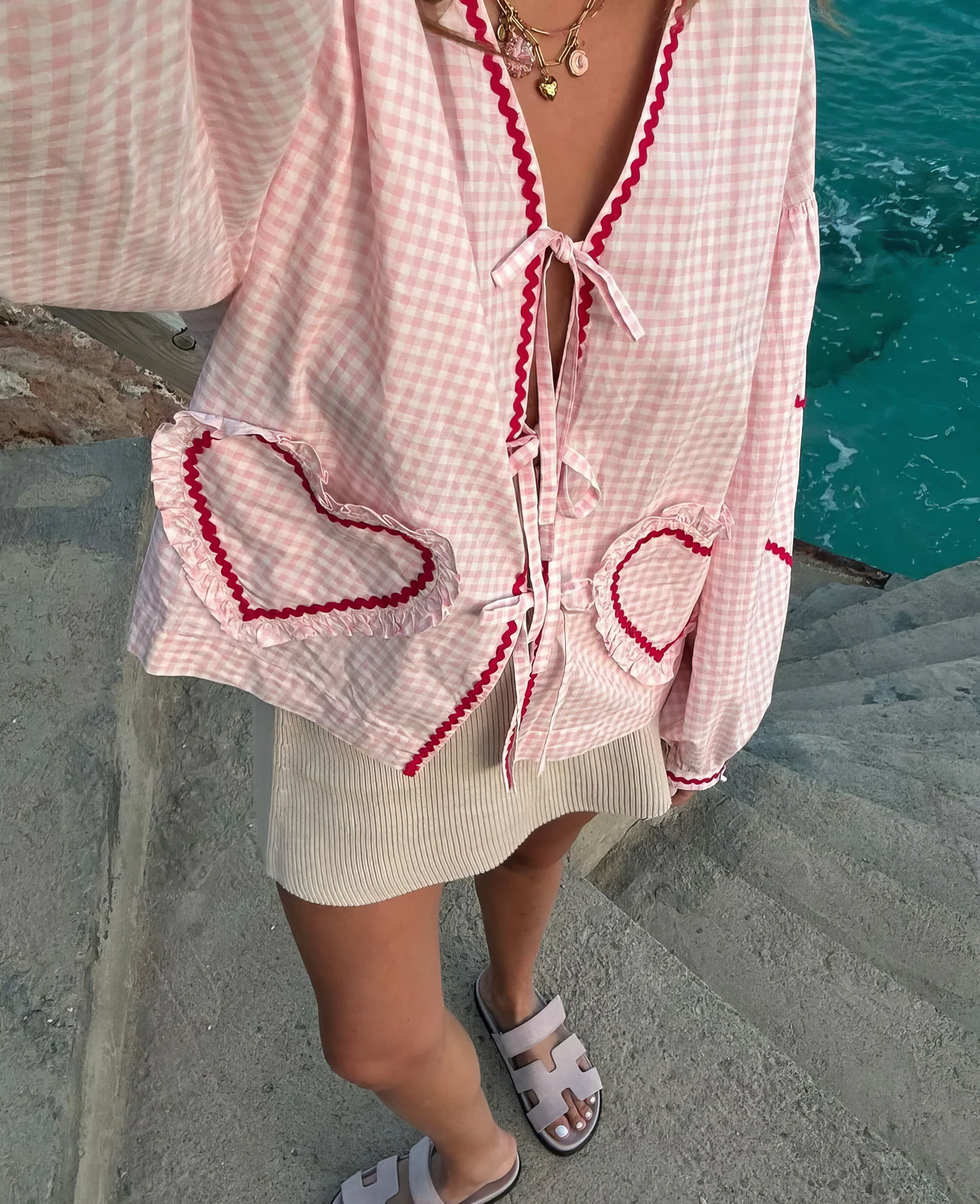 Vintage Inspired Blouse with a Contemporary Edge
