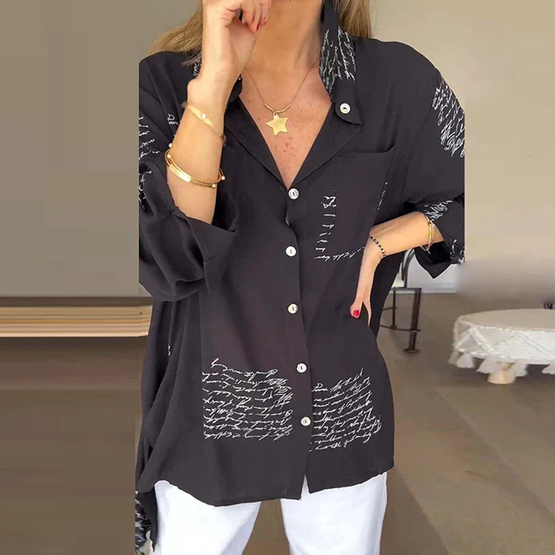 Vintage Inspired Blouse with a Contemporary Edge
