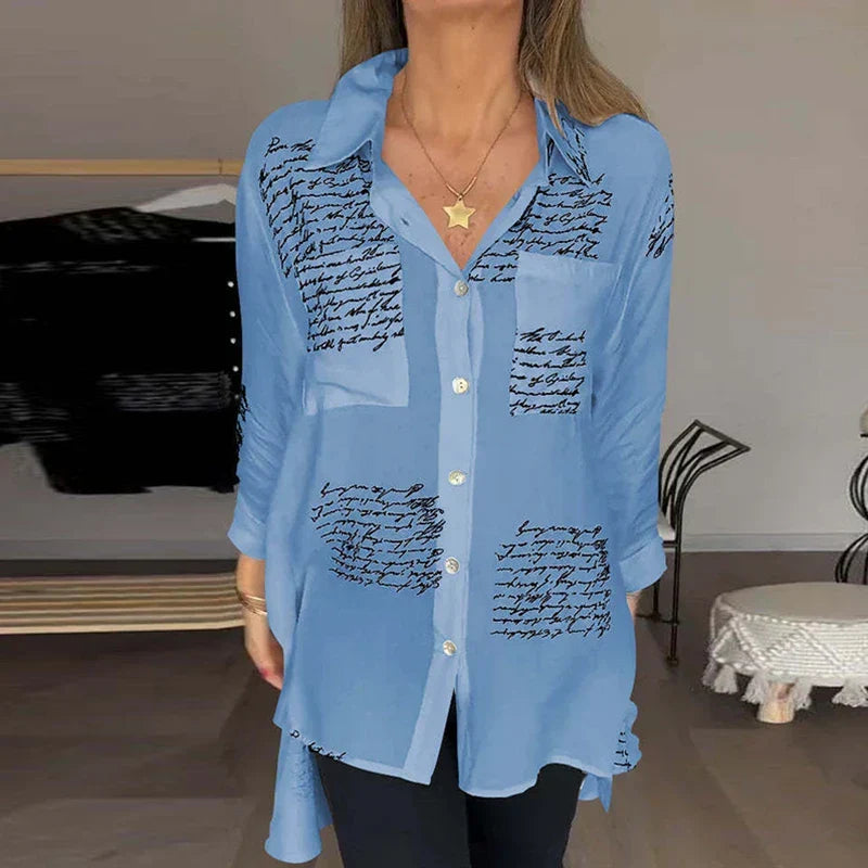Vintage Inspired Blouse with a Contemporary Edge