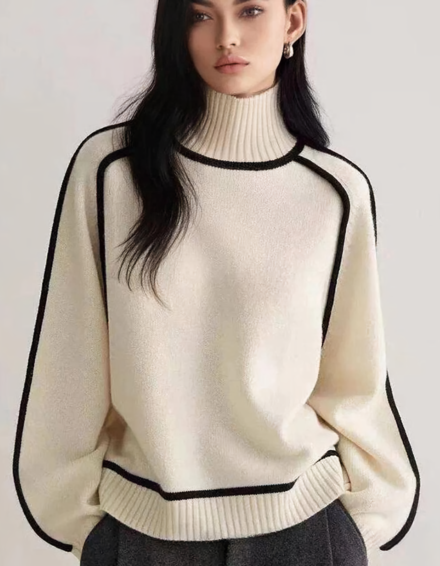 Gracefully Designed Sweater