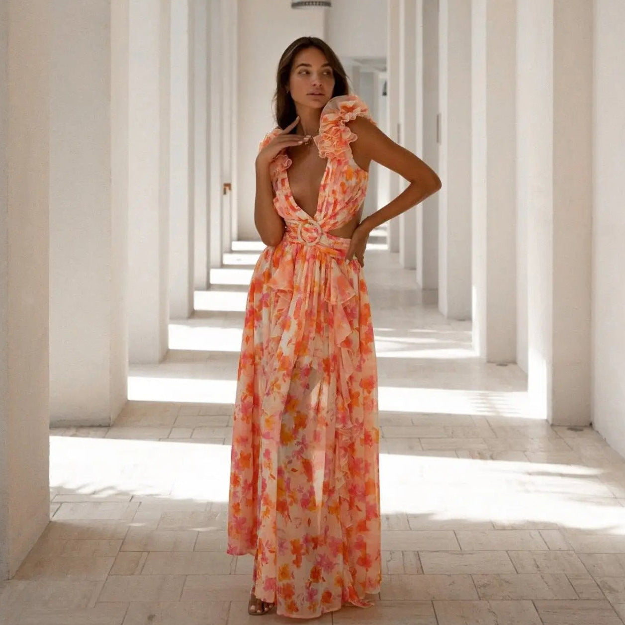 Classic Vintage Dress with a Flattering Fit