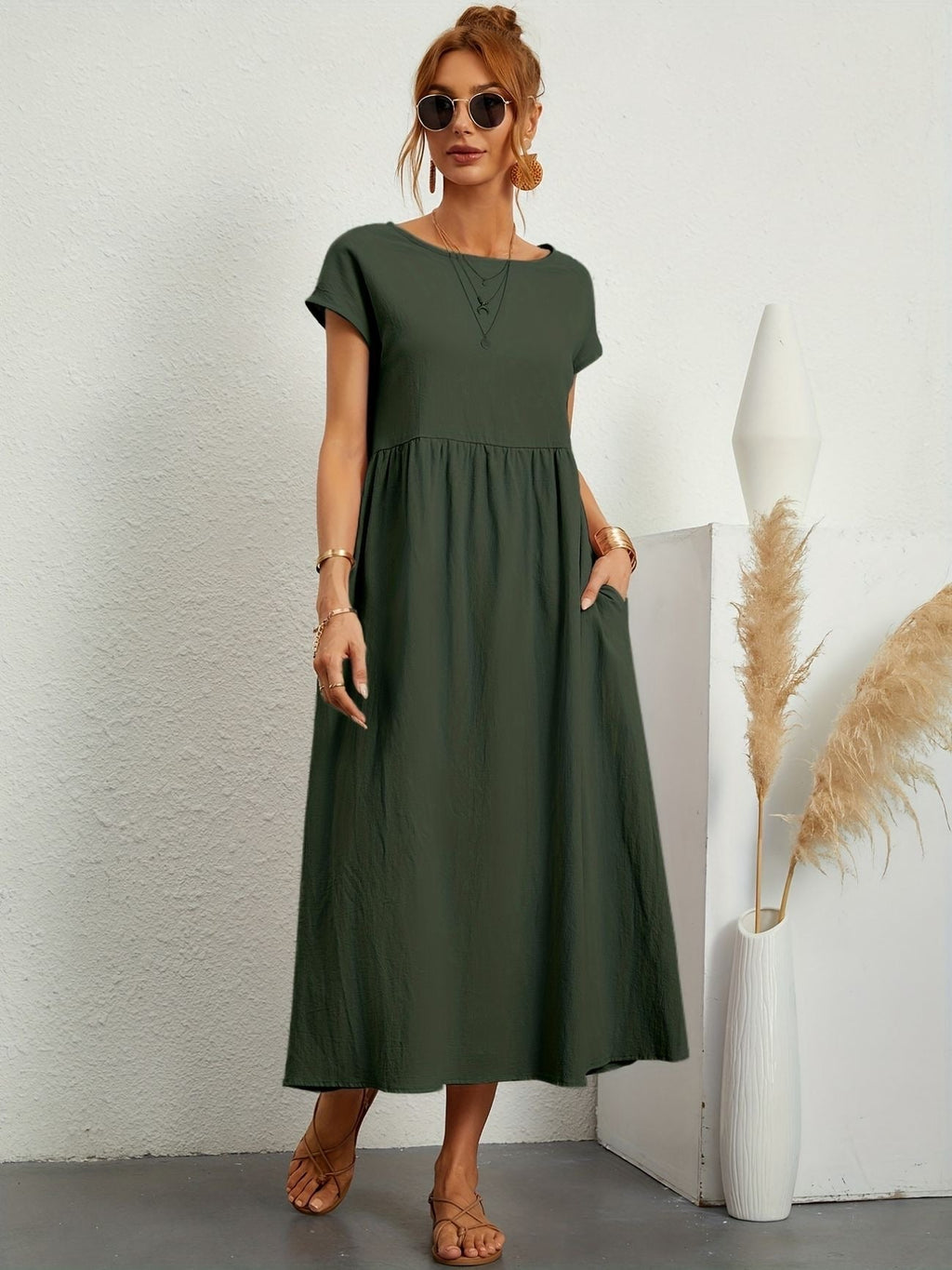 Olive green