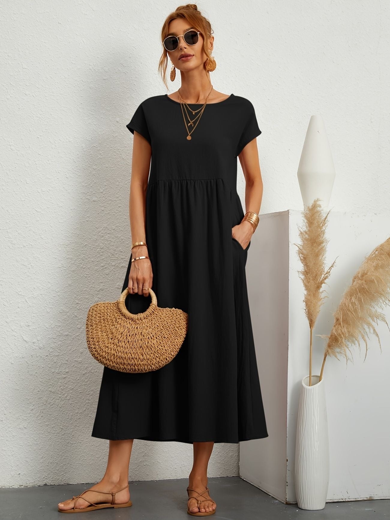 A Vintage Style Dress with Delicate Timeless Details