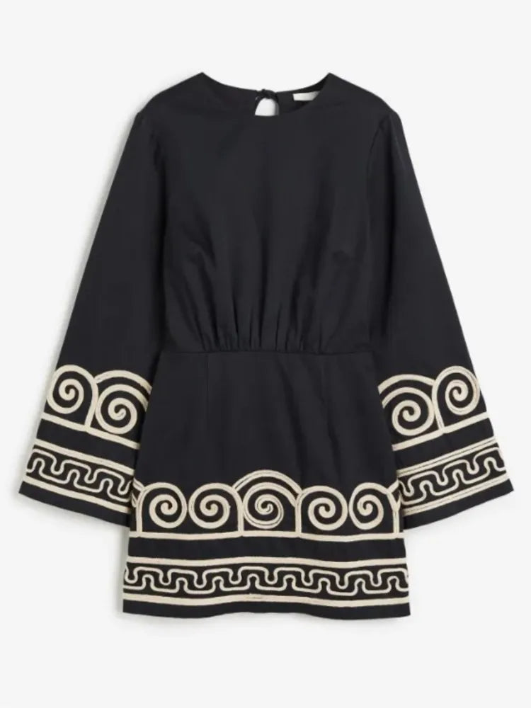 A Vintage Style Dress with Delicate Timeless Details