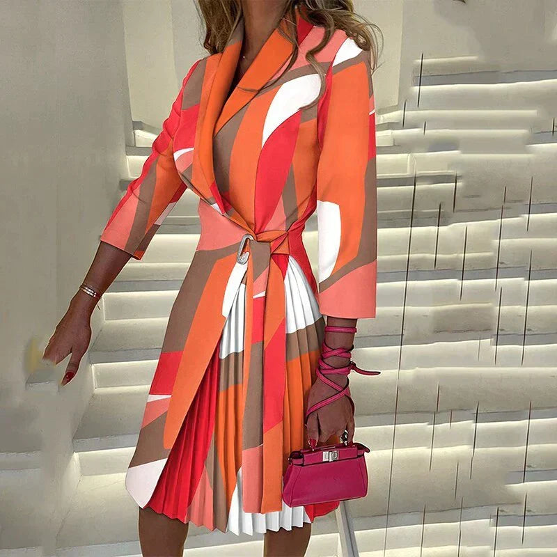 Orange print