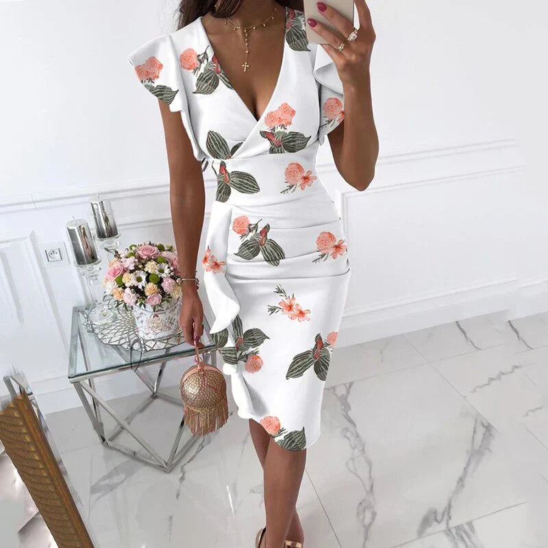 A Vintage Style Dress with Delicate Timeless Details