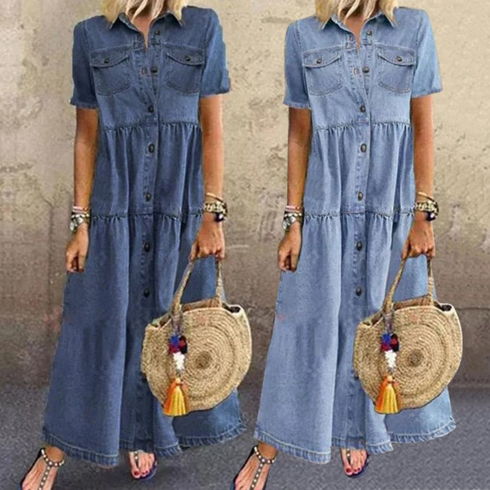 Classic Vintage Dress with a Flattering Fit