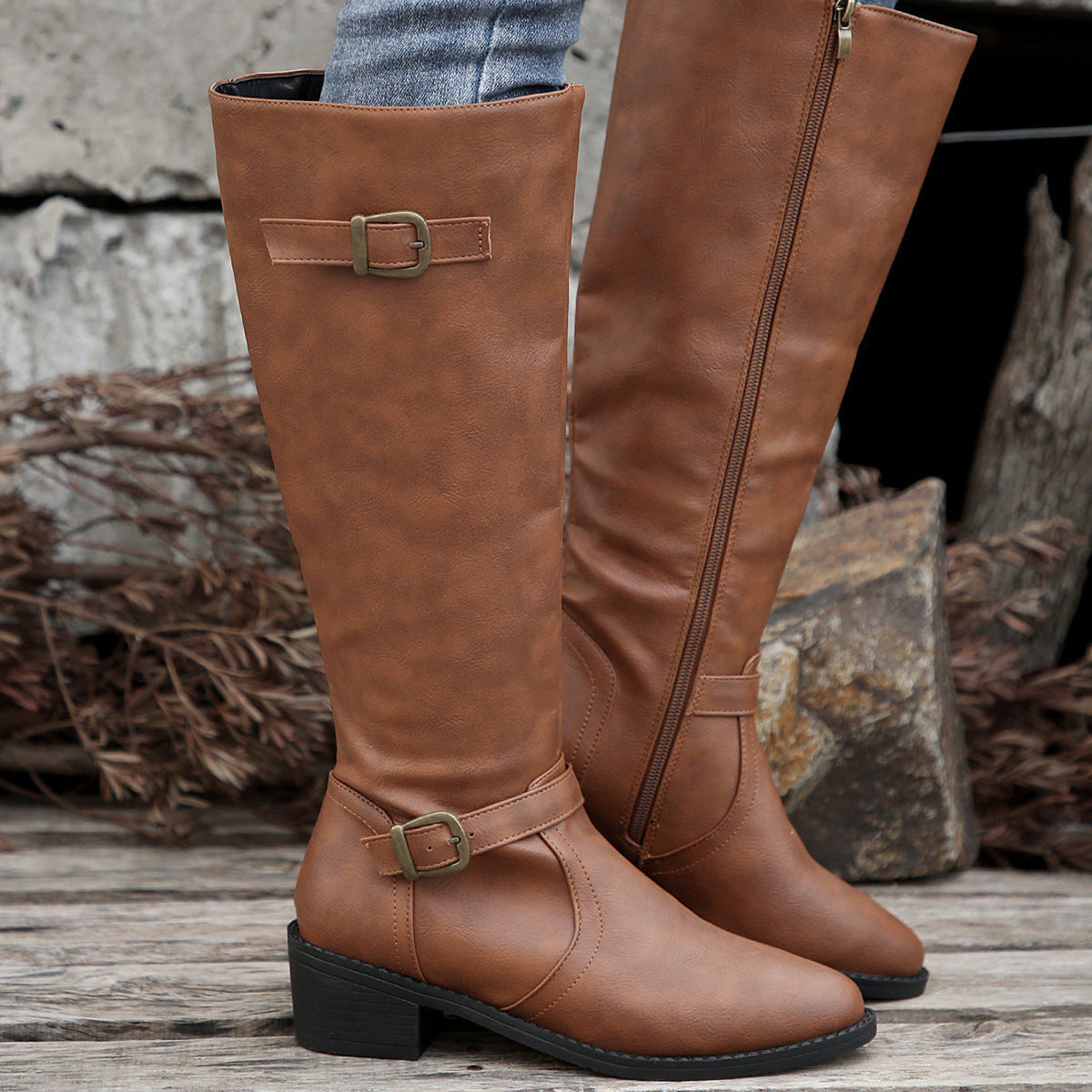 Chic Orthopedic Boots with Unique Design