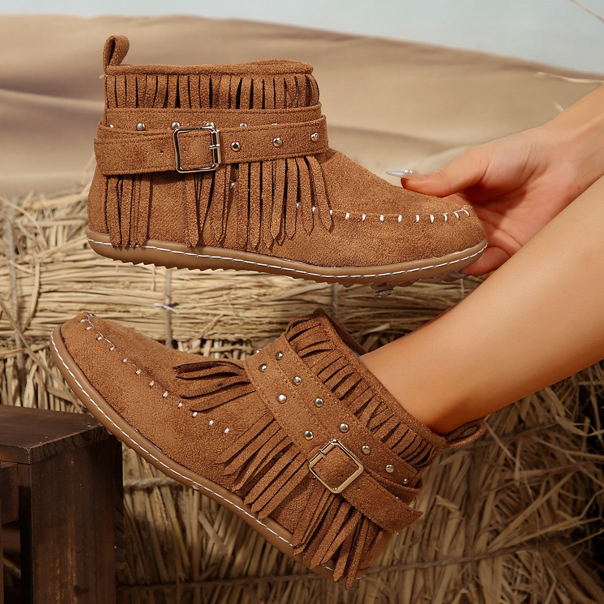 Chic Orthopedic Boots with Unique Design