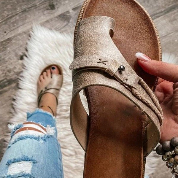 Vintage Inspired Orthopedic Sandals
