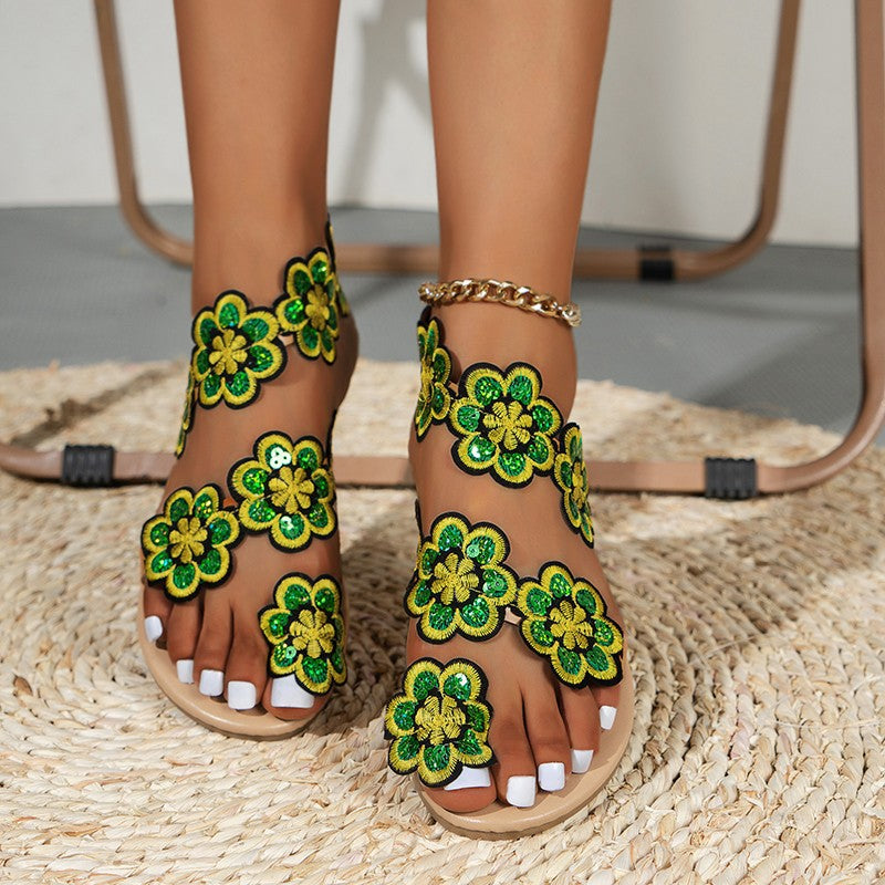 Vintage Inspired Orthopedic Sandals