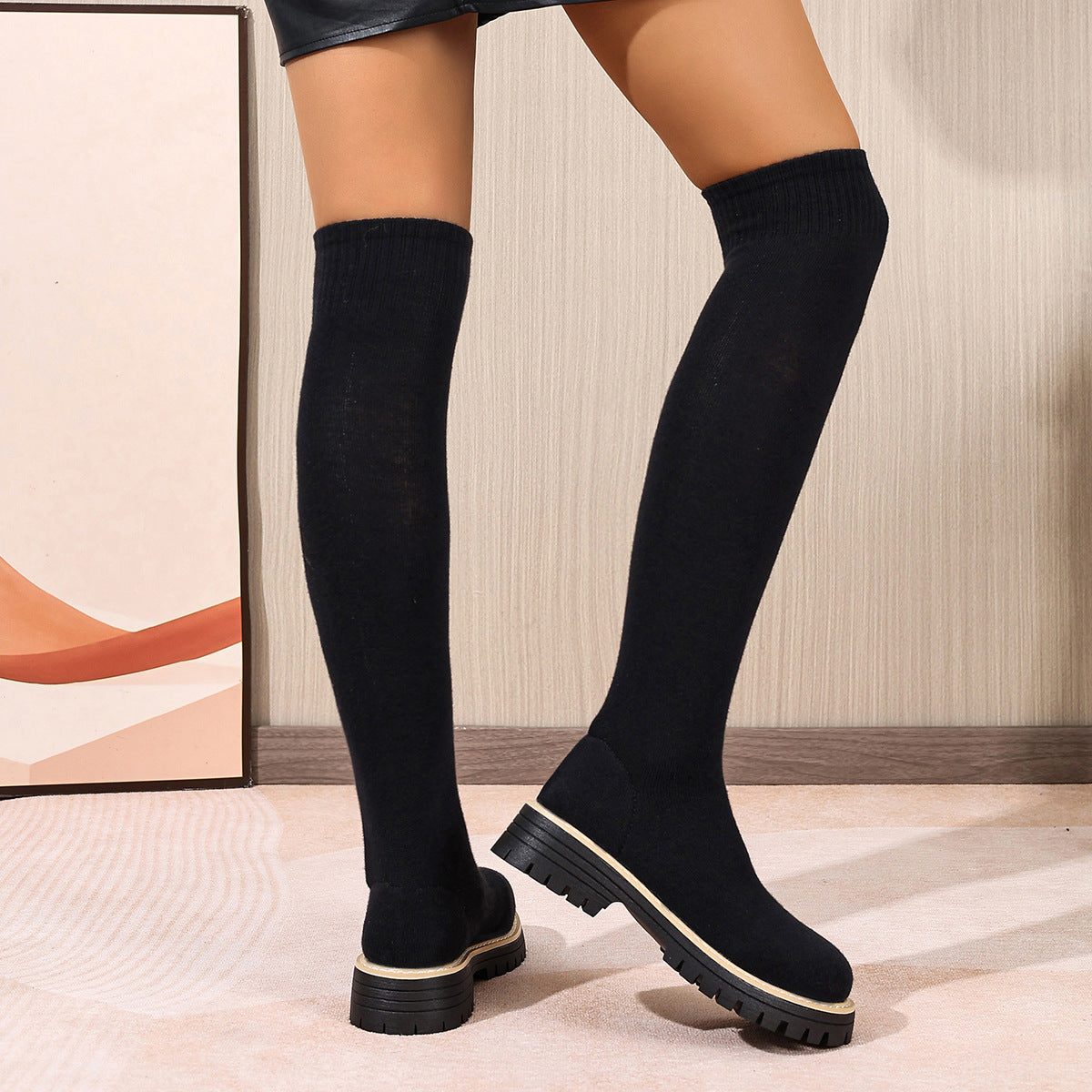 Chic Orthopedic Boots with Unique Design