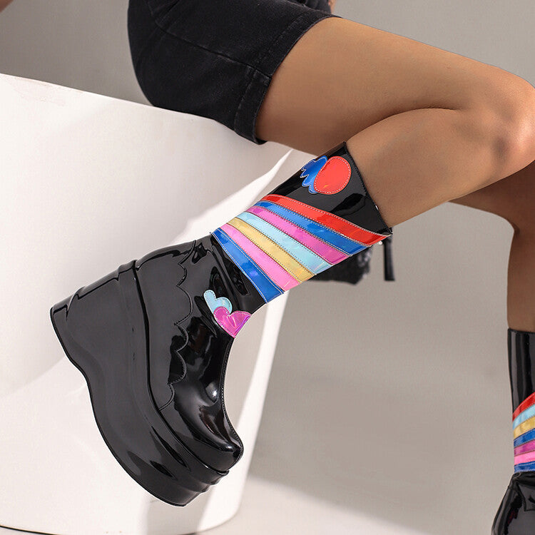 Chic Orthopedic Boots with Unique Design