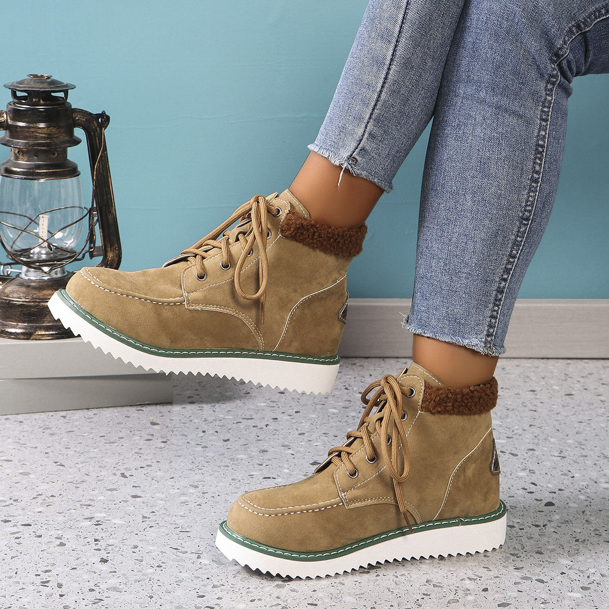 Vintage Inspired Orthopedic Boots