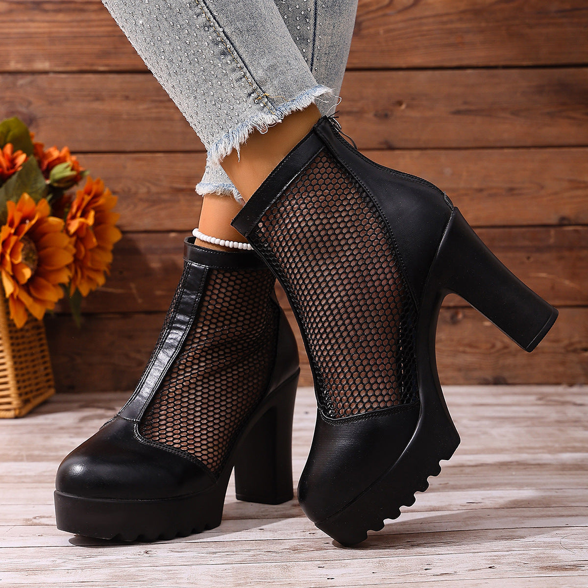 Chic Orthopedic Boots with Unique Design